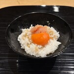 富小路 やま岸 - たまご掛けごはん