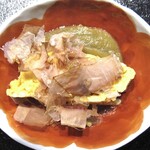 みかみ - 厚焼き卵 ナスのピュレ添え