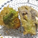 みかみ - かぐら南蛮＆十全茄子の天ぷら