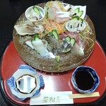 若松屋旅館 - お刺身の盛り合わせ（12種盛り）