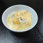 若松屋旅館 - 鱧と穴子の玉子とじ