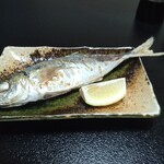 若松屋旅館 - 鯵の塩焼き