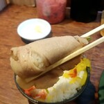 博多とんこつ 天神旗 - 本博多Light チャーシュー・オン・ザ・ライス