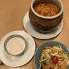 カザーナ - サラダ、ライタ、チキンビリヤニ
