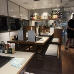 月島もんじゃ こぼれや - 1階席