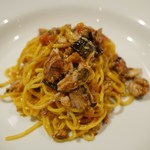 北海道産秋刀魚の燻製オイルソース　タヤリン（1/2分）