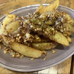 炭焼酒場 舌屯 - ガーリックポテト