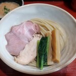 鶏paitan 心麦 - 鶏paitanつけ麺