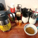 蕎麦屋のサンジ - その他　蕎麦湯コーナー