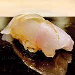 鮨 こう介 - 20250828はたの昆布締め