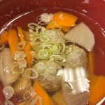 北かつまぐろ屋 - サメとさんまのすり身汁