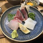 炉ばた 三光橋 - 刺身盛り