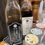 月島もんじゃ こぼれや - 特製ソースが衛生的でほんとおいしい