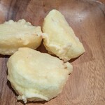 豚焼＆湘南畑 マニトン - 玉ねぎの天麩羅