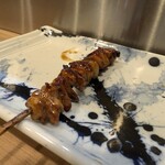 うなぎの串と小皿料理 はや川 - うなぎ串（レバー）