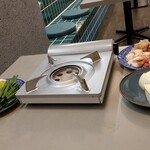 もつ田 - 名物 スタミナもつすき1900円 二人前