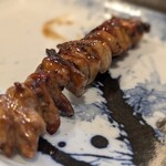 うなぎの串と小皿料理 はや川 - うなぎ串（レバー）