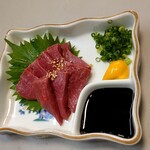 もつ田 - ハツ刺800円