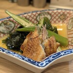 うなぎの串と小皿料理 はや川 - うざく
