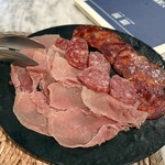 XIRINGUITO Escriba SHIBUYA - スペイン産ハモンセラーノとサラミの盛り合わせ(M)