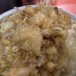 ラーメン富士丸 - ちょいアブラコールでこれくらいの量