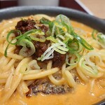 松屋 - 料理写真:ハンバーグ担々麺定食