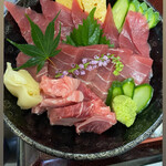 寿司御食事処 まきば - ②大間産海峡本マグロ丼