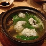 なな治 - 鱧と松茸の小鍋.