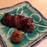 酒房しんせん - 蝦夷鹿の串焼き