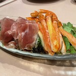中国料理 旬輝 - アボカド生ハム蟹サラダ