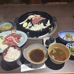 ろばた - ジンギスカン定食