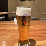 日本酒庵　吟の杜 - 生ビール