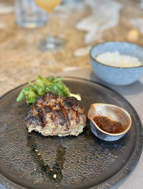 Sumibiyaki Hamburger steak Ponte