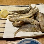 じねんじょ庵 - 小鯵唐揚げ