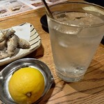 じねんじょ庵 - 生レモンサワ－