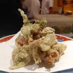 季彩や　ひで - ●小イカの磯部揚げ