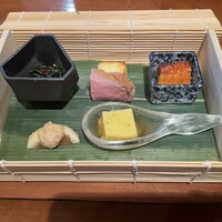 銀座ろくさん亭 - 前菜の中身