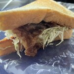 マルオトキッチン - 焼肉サンド480円