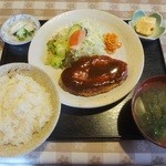 源八 - Aハンバーグ(ソース)定食