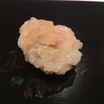 鮨 田なべ - 鮃のエンガワ