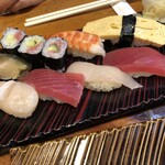 幸寿し - ホタテがめちゃ大きい！