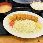 とんかつ いそ - スペカツ定食