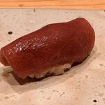 すしやのたい悟 - 本鮪赤身漬けさんでーす。