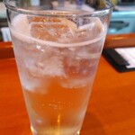 和食 あじかわ - 芋ソーダ割～♪(´ω｀)