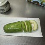 西友 - 半割のカタチで漬け込み、食べる前に切る