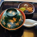 菊乃井 - 今回の御飯物は冷たい雑炊