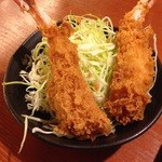 Tonkatsu Tamafuji - 海老は大きくぷーりぷり♪