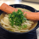 うどん 丸香 - かけ＋赤天