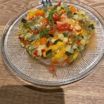 オクユカシ - 鮮魚のカルパッチョ