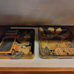 菊乃井 - 尾形光琳作の硯箱